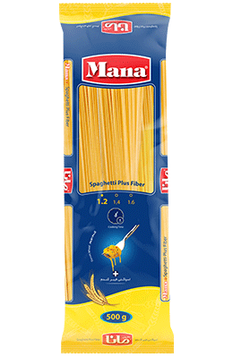 اسپاگتی فیبر گندم مانا