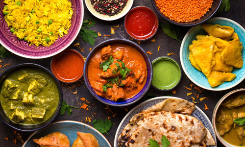 غذاهای هندی / سرزمین رنگ ها